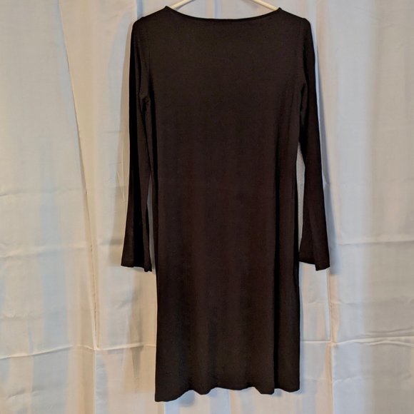 Isabella Oliver Sabina Maternity Dress (Black) - Picture 3 of 7